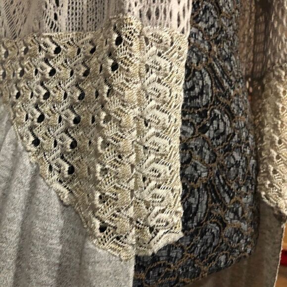 Open Weave Cardigan Sweater  - Picture 3 of 6